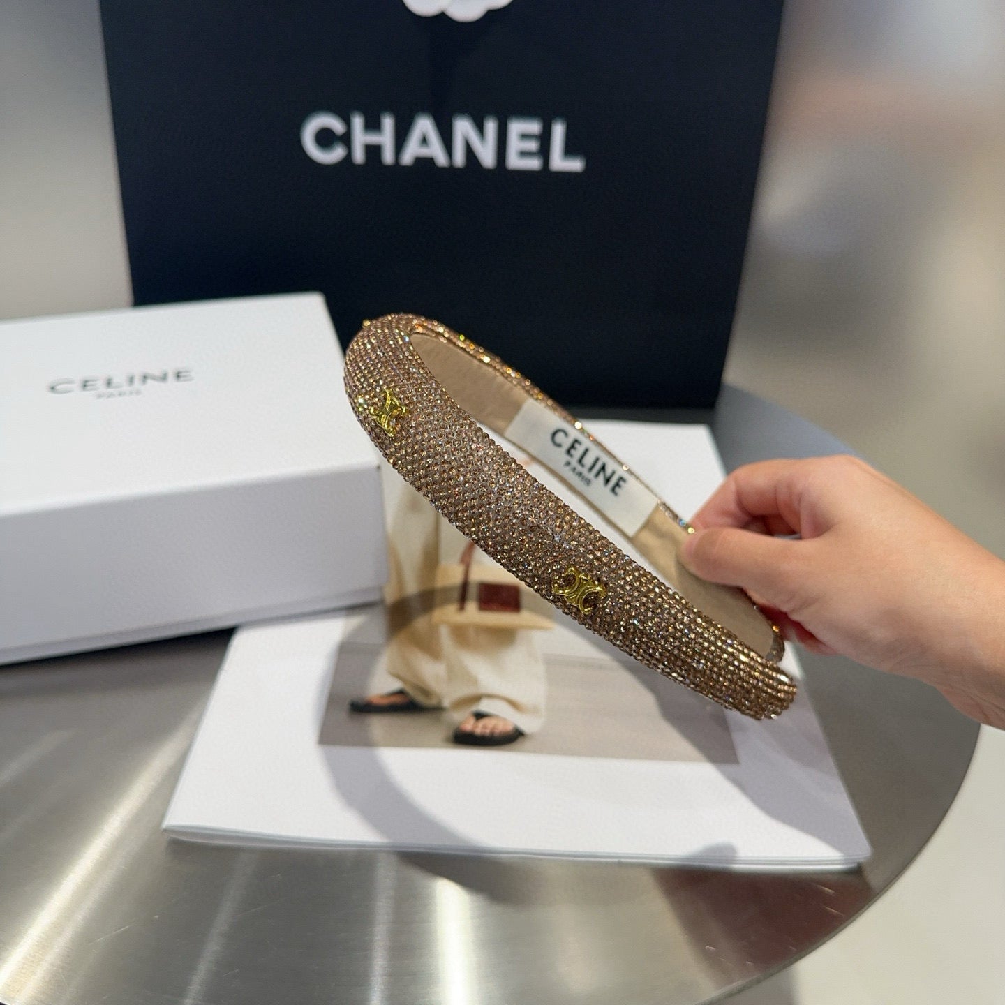 Celi  New diamond headband