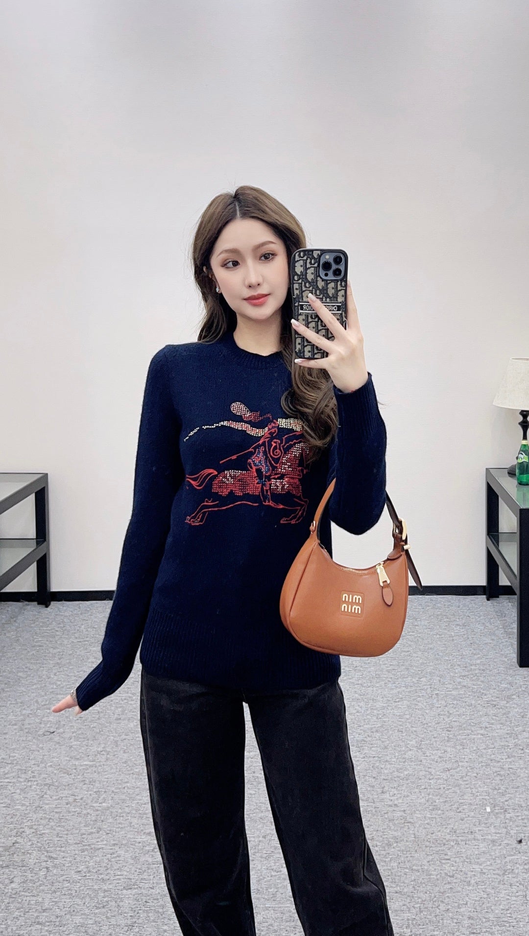 Bur New  Knit Sweater