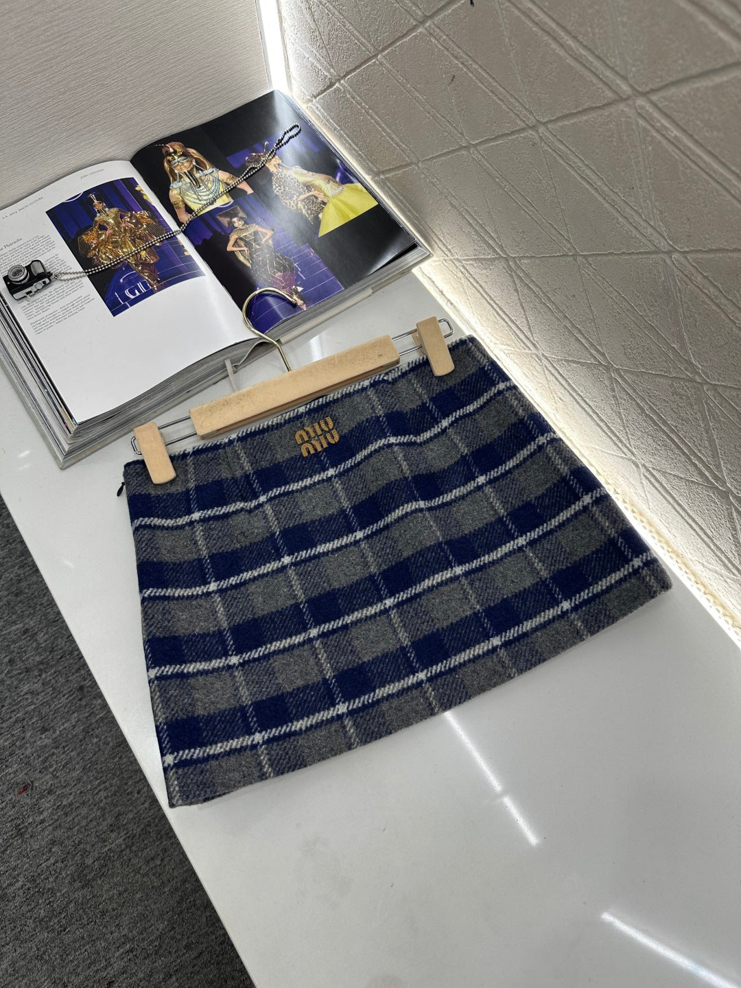 Miu New Slit mini skirt