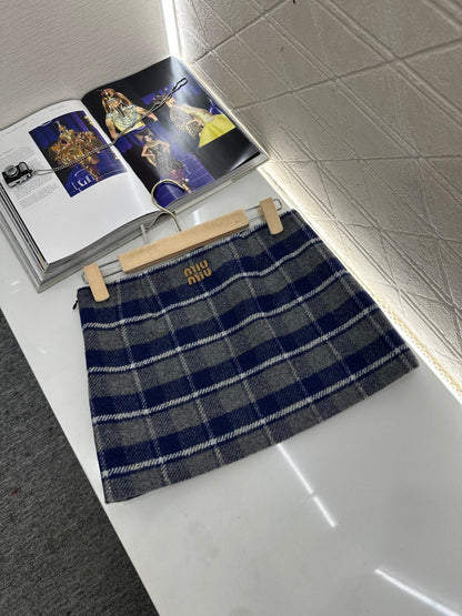 Miu New Slit mini skirt