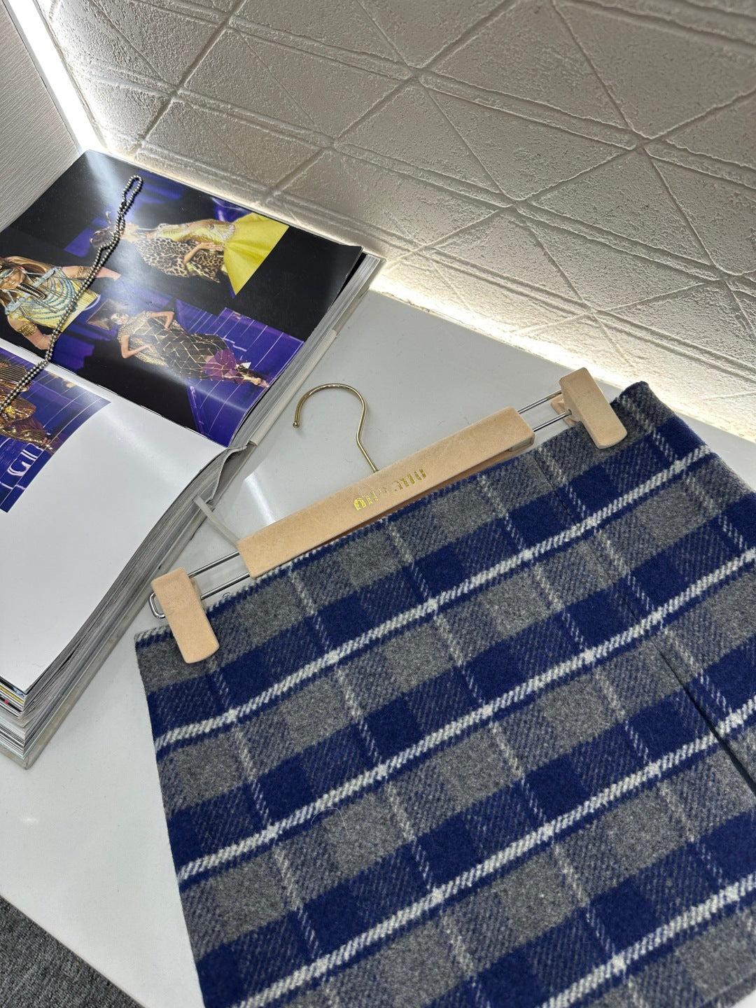 Miu New Slit mini skirt