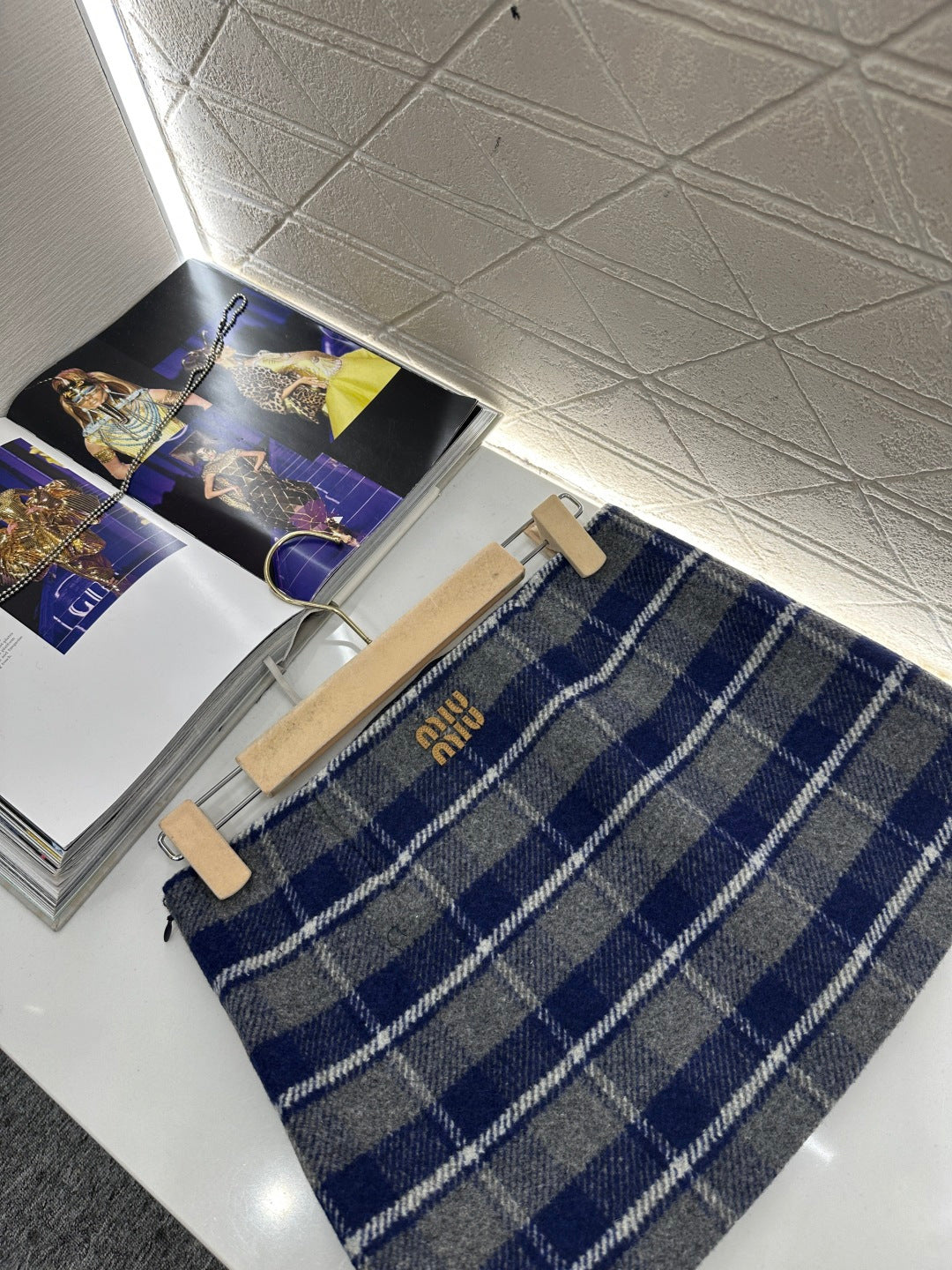 Miu New Slit mini skirt