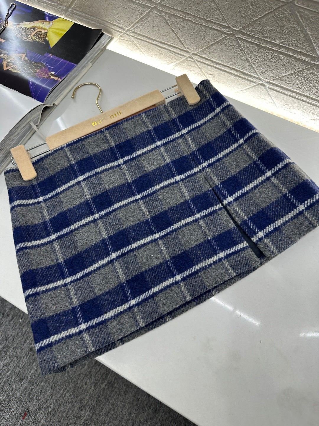 Miu New Slit mini skirt