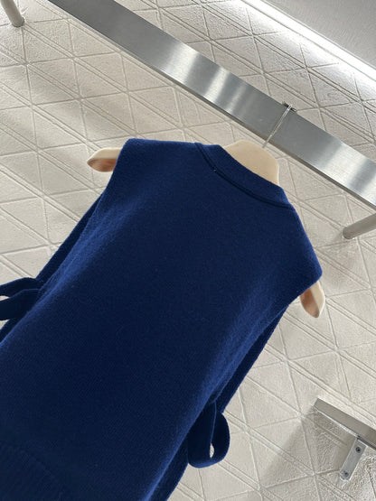 Miu New Logo Knit Vest