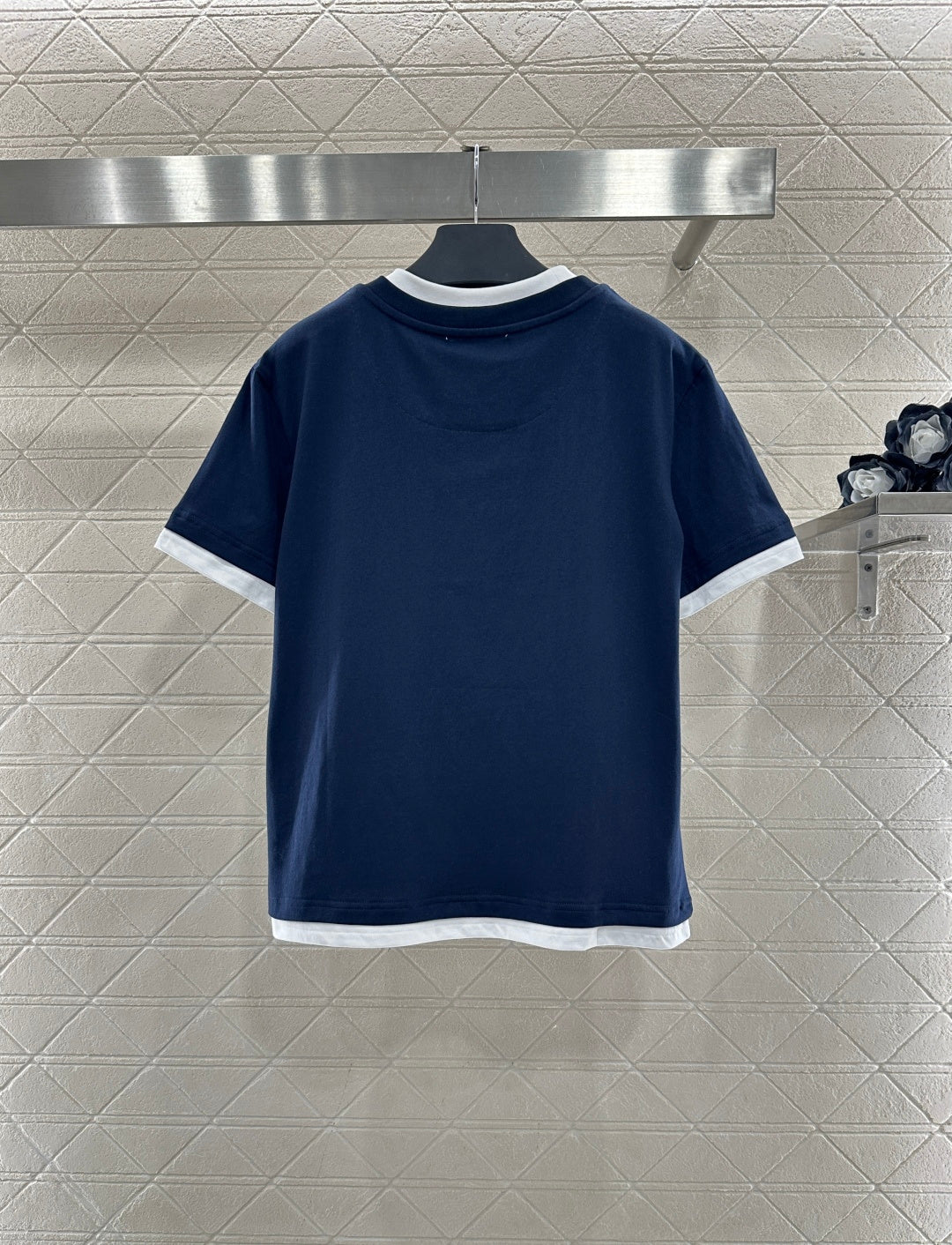 Pra New Color-blocked Triangle T-shirtt