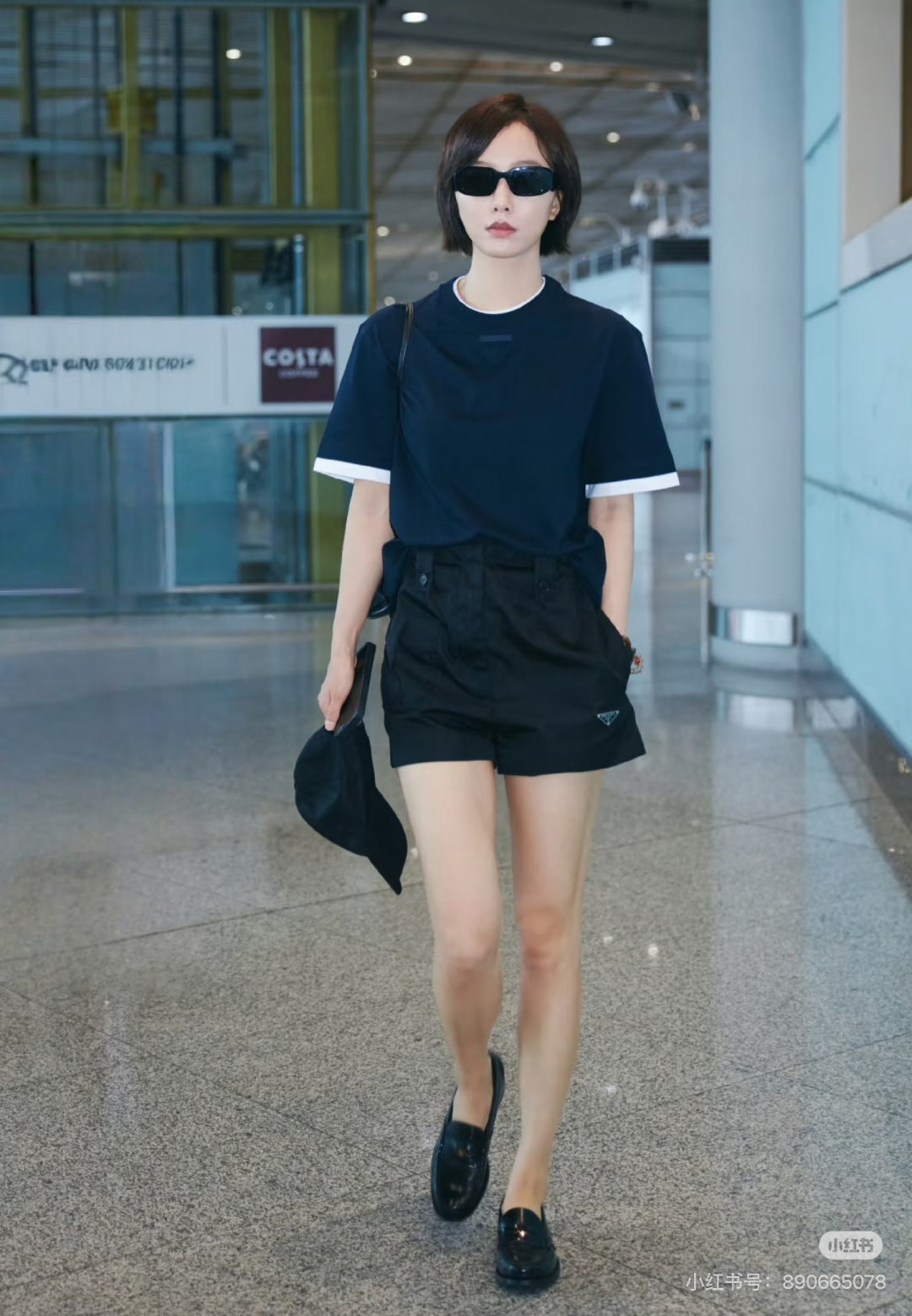 Pra New Color-blocked Triangle T-shirtt