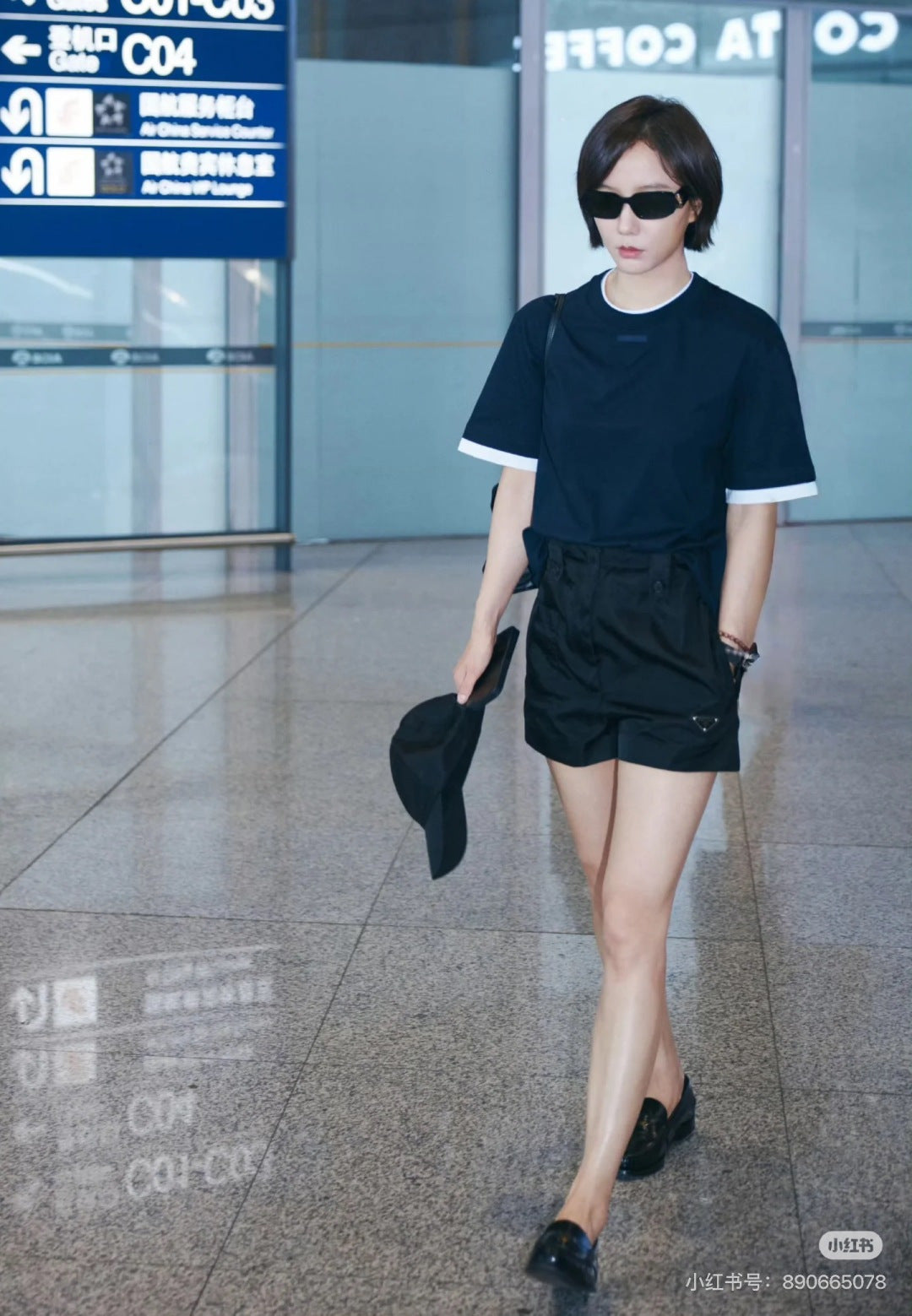 Pra New Color-blocked Triangle T-shirtt