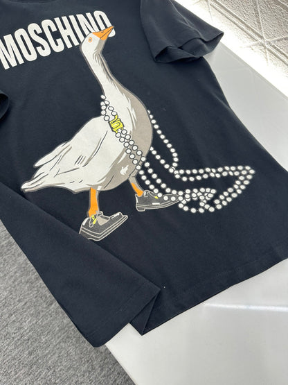 Mos New Color-Block Logo T-Shirt