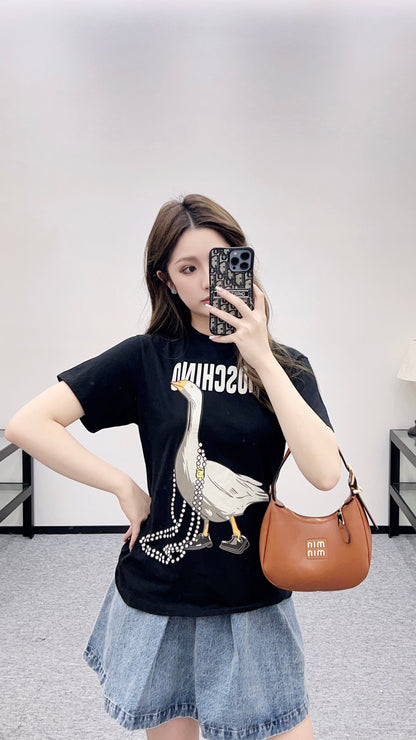 Mos New Color-Block Logo T-Shirt