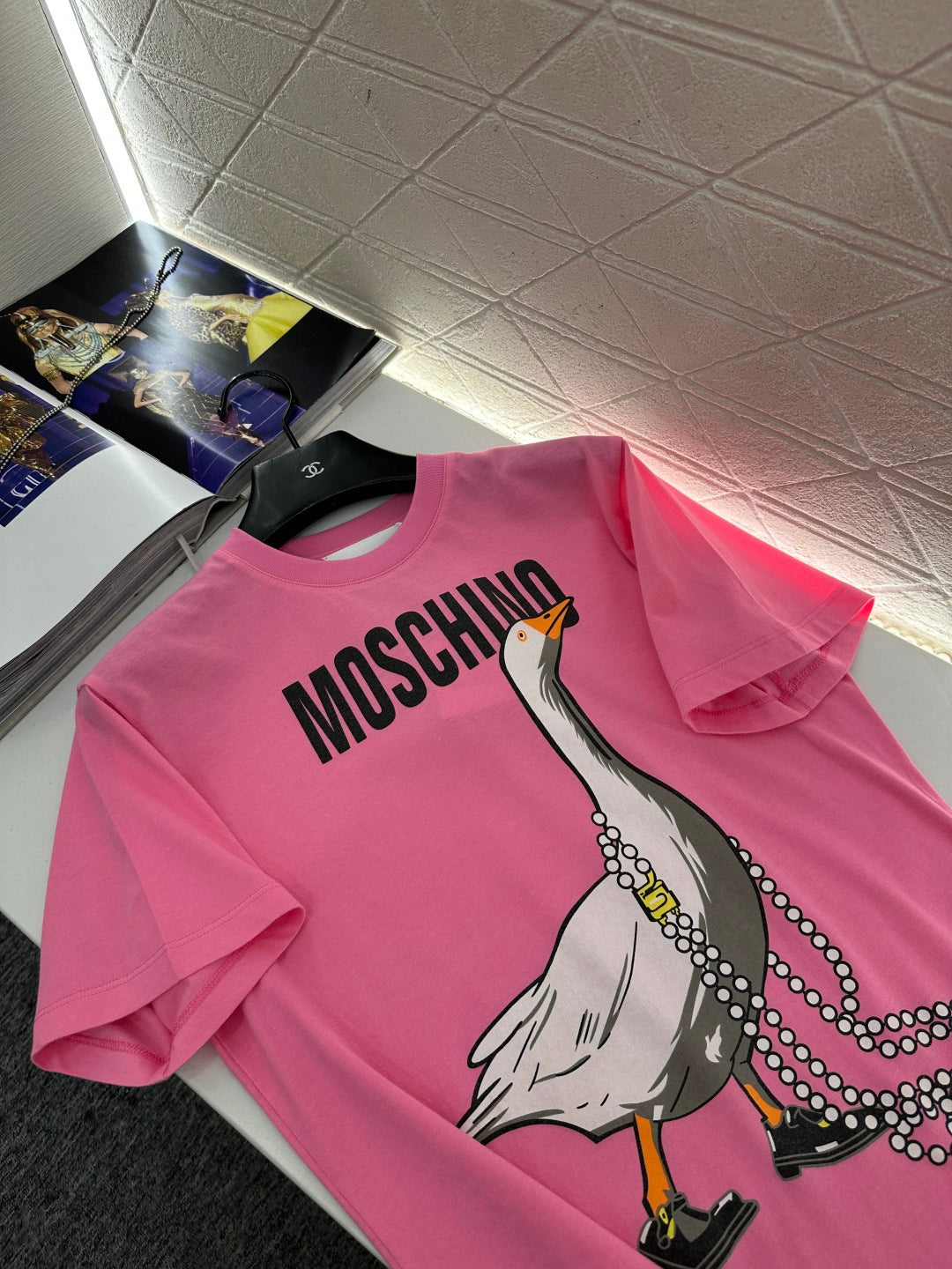 Mos New Color-Block Logo T-Shirt