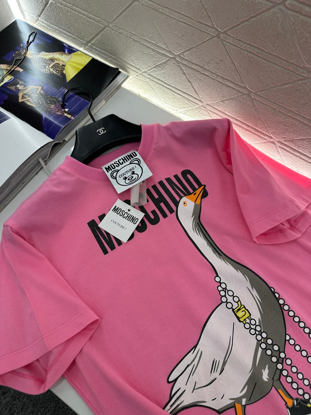 Mos New Color-Block Logo T-Shirt