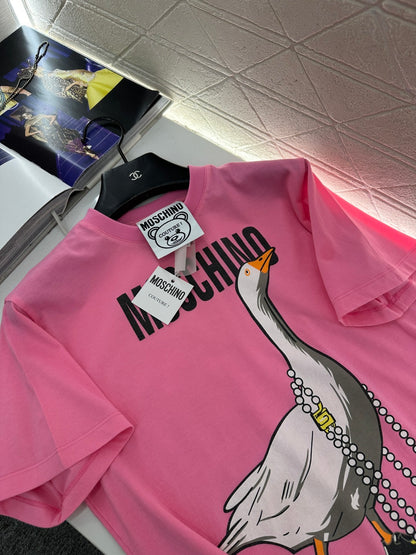 Mos New Color-Block Logo T-Shirt