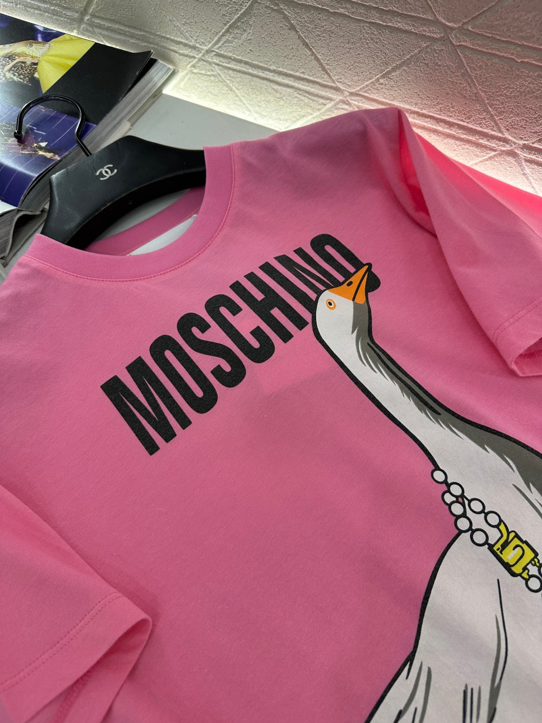 Mos New Color-Block Logo T-Shirt