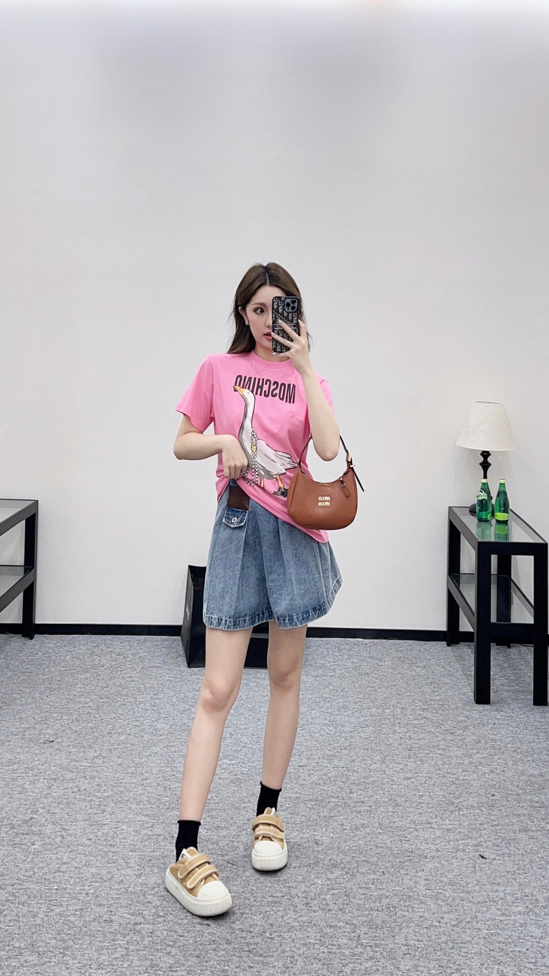 Mos New Color-Block Logo T-Shirt