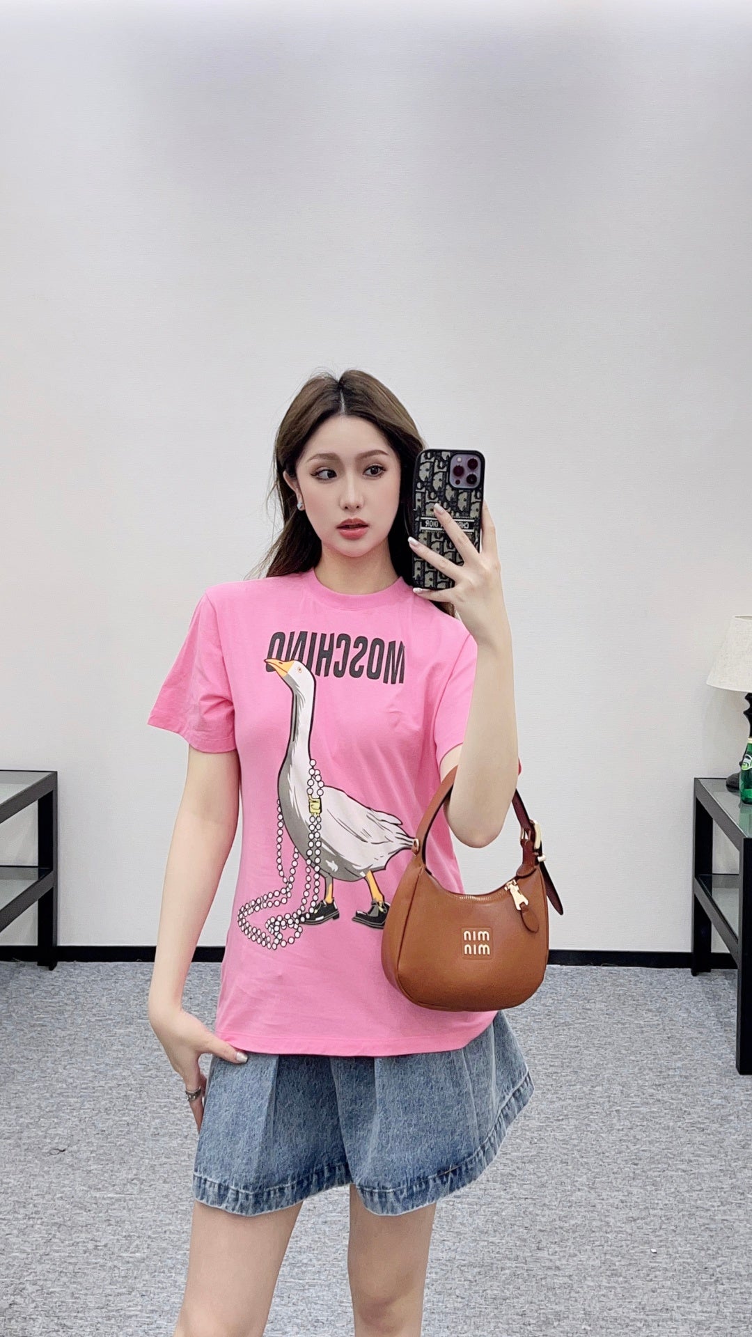 Mos New Color-Block Logo T-Shirt