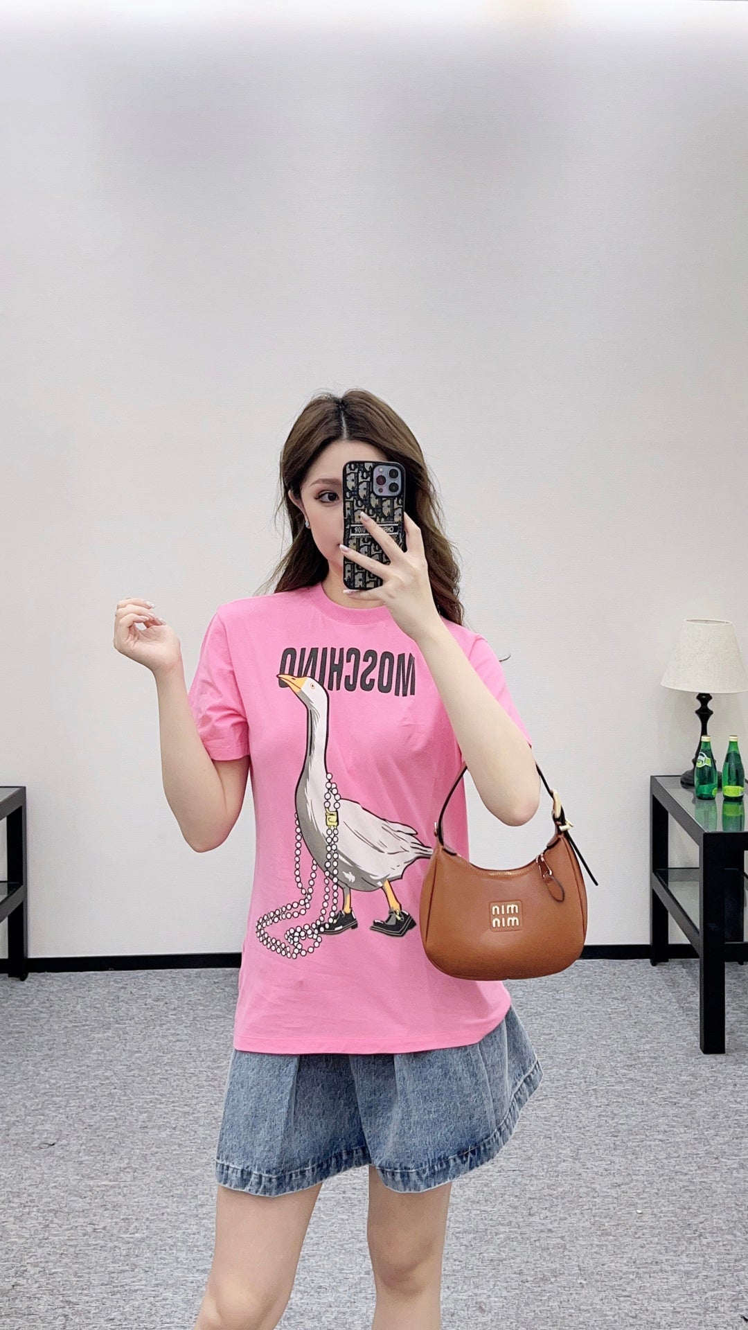 Mos New Color-Block Logo T-Shirt