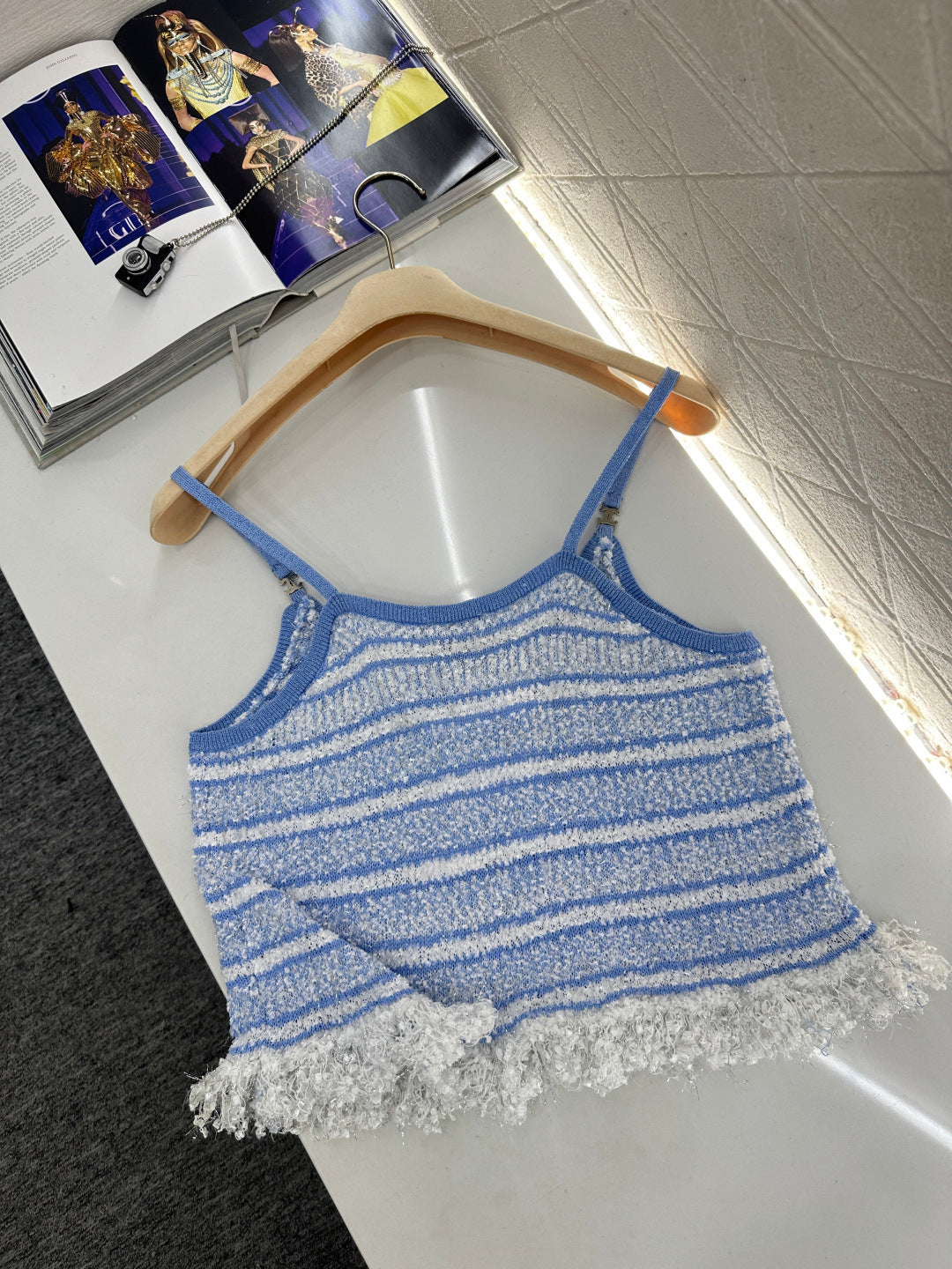 Chan New Tassel Knit Vest