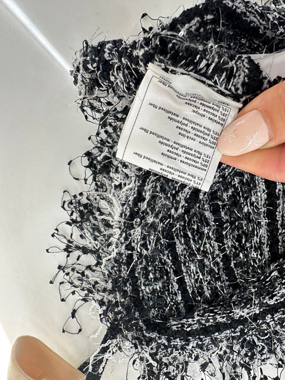 Chan New Tassel Knit Vest