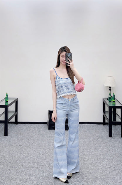 Chan New Tassel Knit Vest