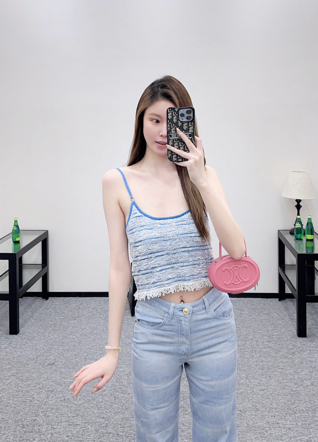 Chan New Tassel Knit Vest