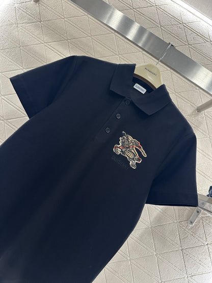 Bur New Embroidered War Horse T-Shirt