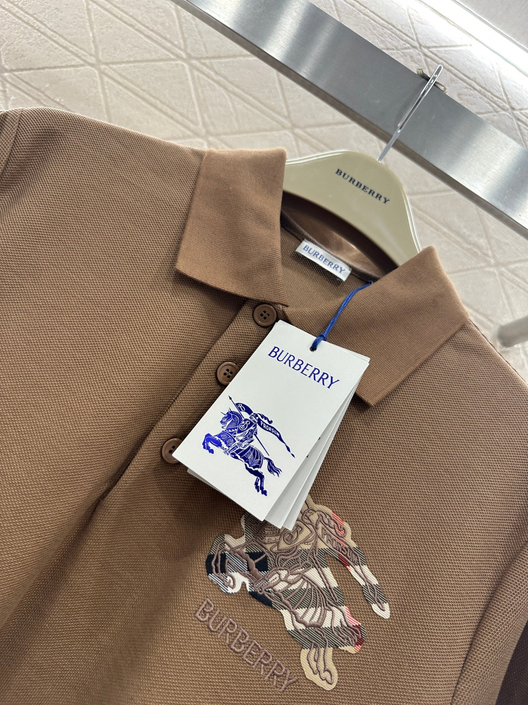 Bur New Embroidered War Horse T-Shirt