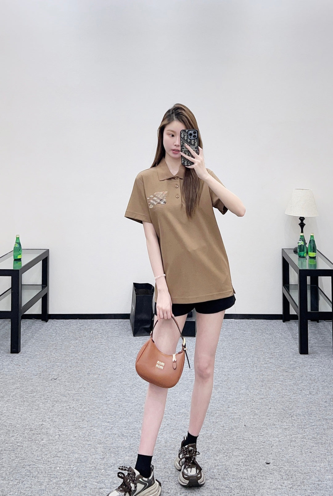 Bur New Embroidered War Horse T-Shirt