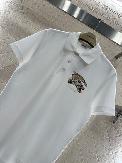 Bur New Embroidered War Horse T-Shirt