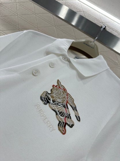 Bur New Embroidered War Horse T-Shirt