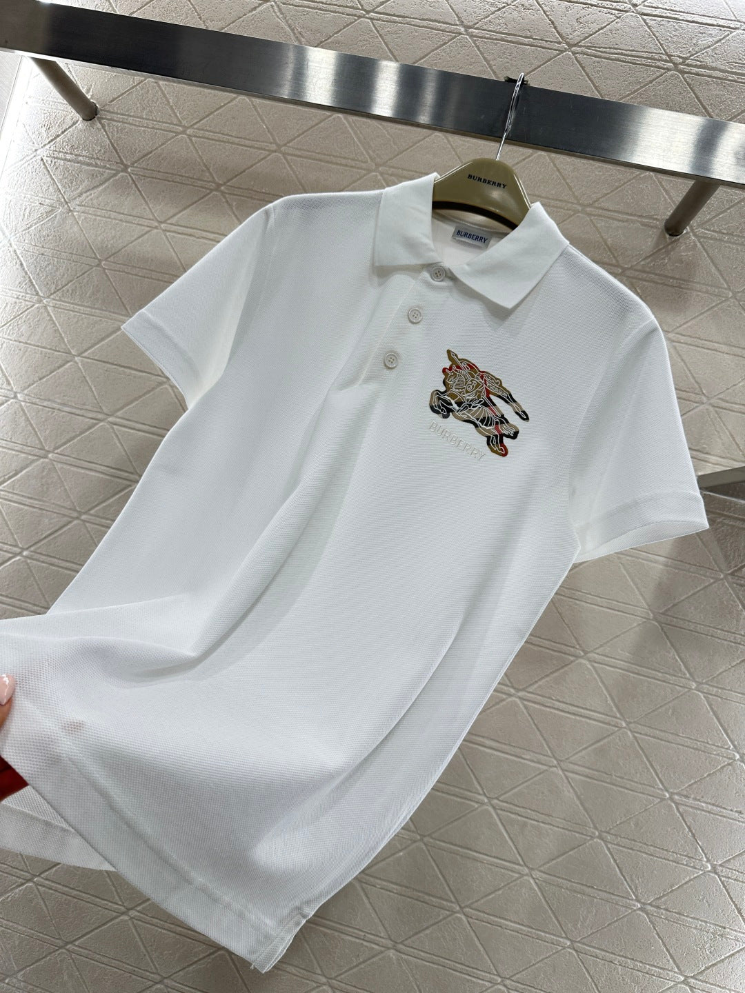 Bur New Embroidered War Horse T-Shirt