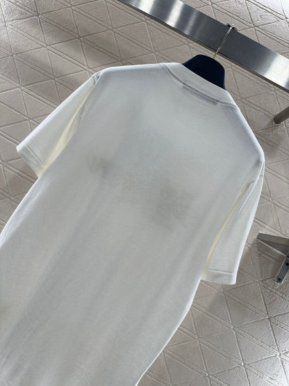 Louis  New Embroidered Fox Logo Short Sleeve