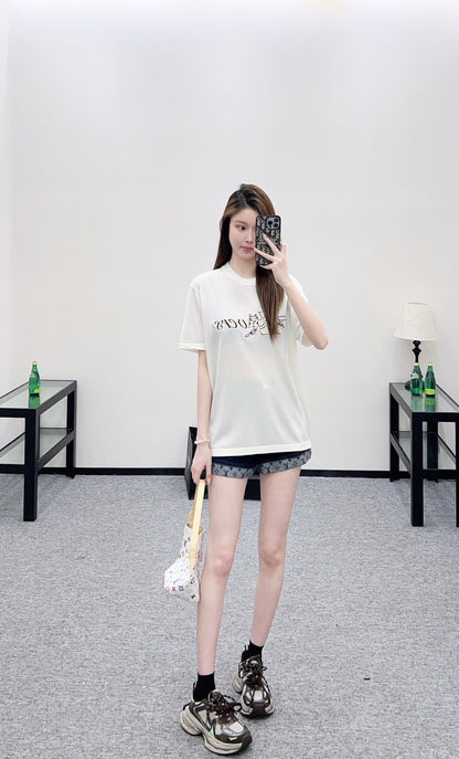 Louis  New Embroidered Fox Logo Short Sleeve