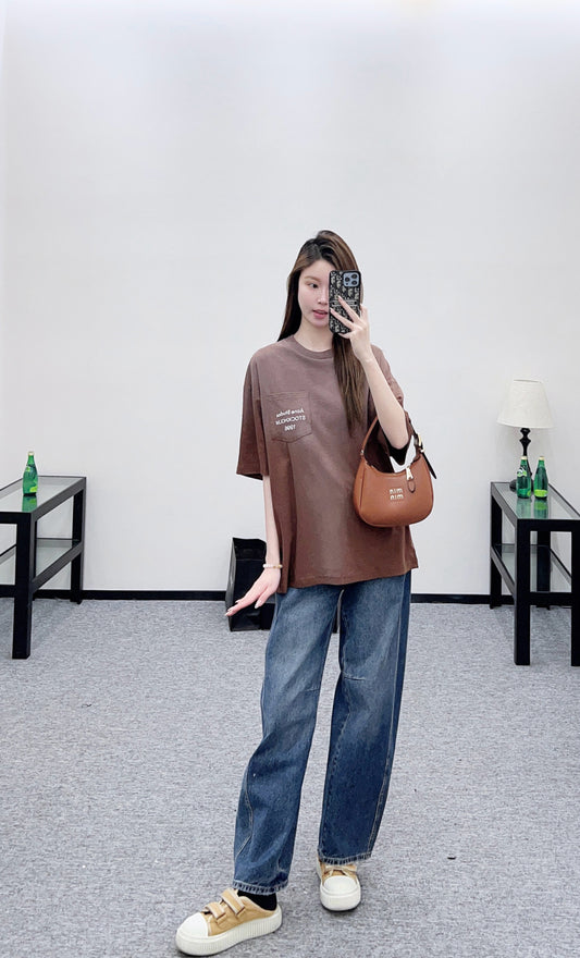 Acne New Vintage Letter T-Shirt