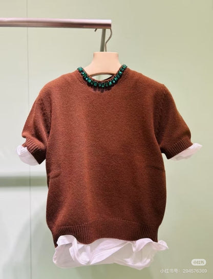 Pra New Knitted T-shirt