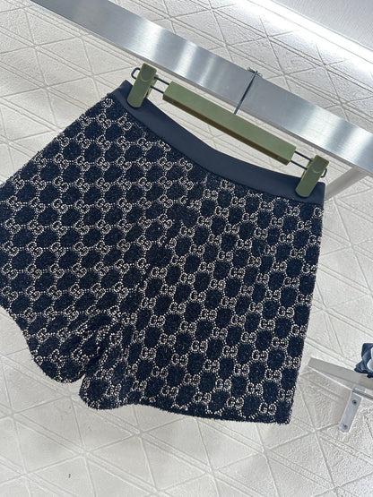 Guc  New Short-sleeve top and shorts set