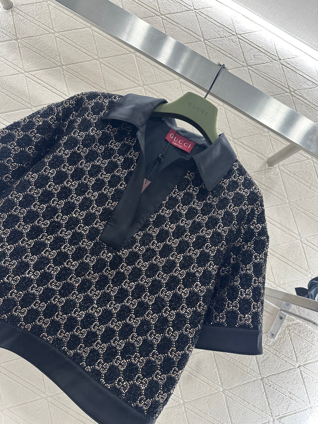 Guc  New Short-sleeve top and shorts set