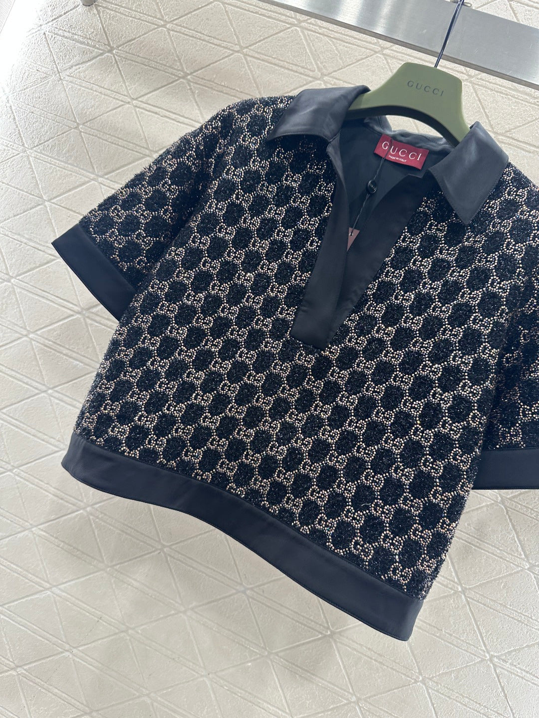 Guc  New Short-sleeve top and shorts set