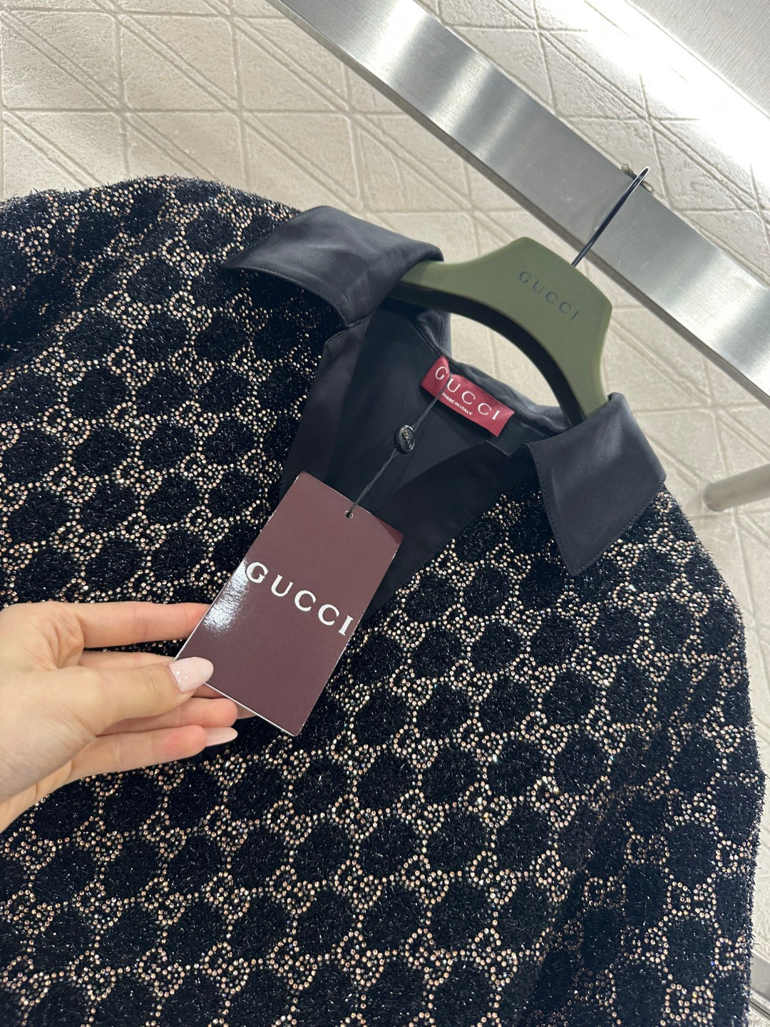 Guc  New Short-sleeve top and shorts set