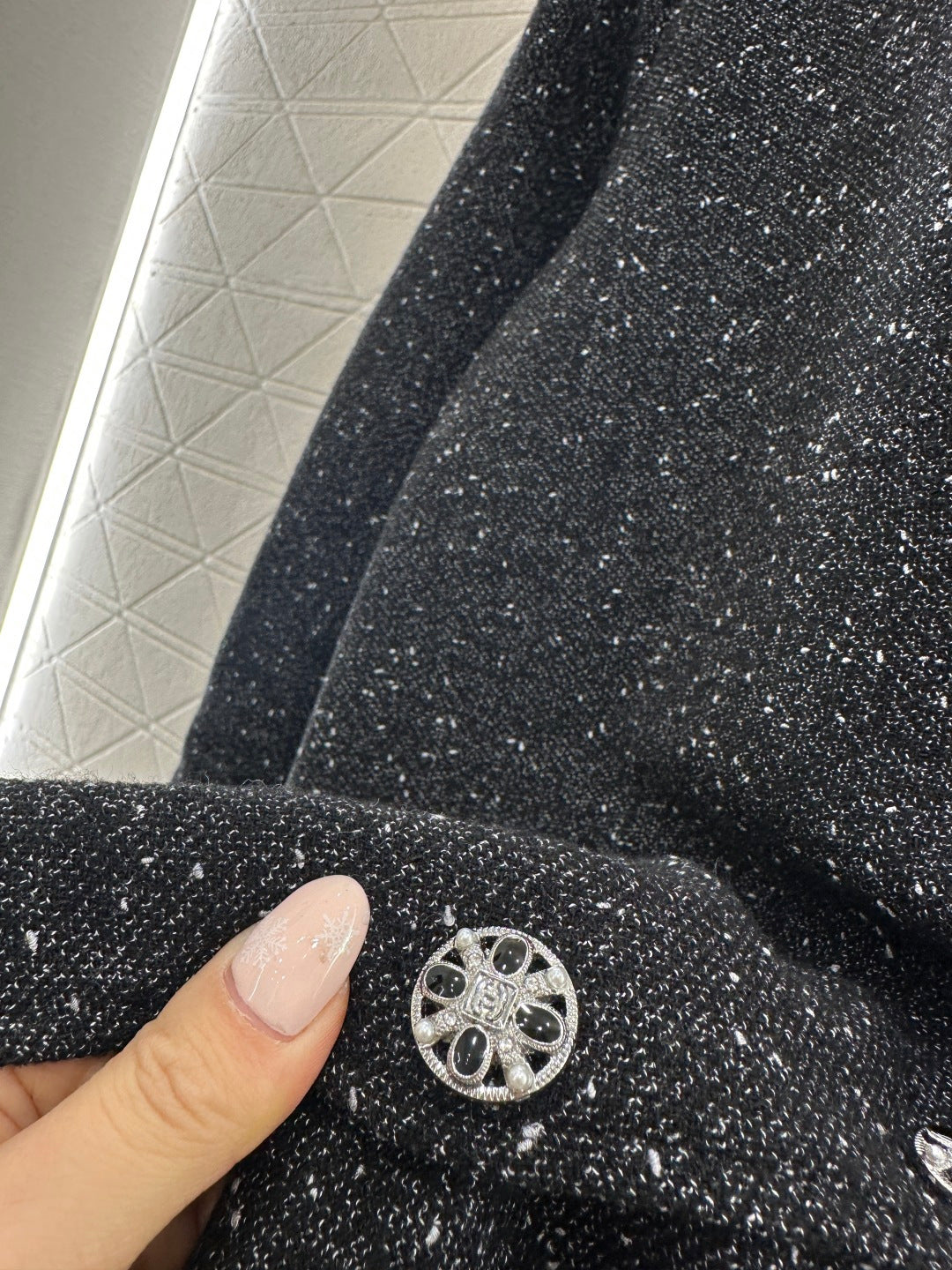 Chan  New Padded Jacket and Skirt Set