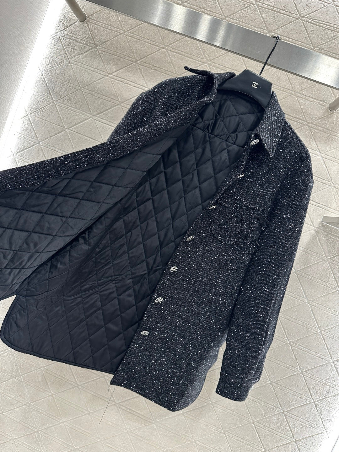 Chan  New Padded Jacket and Skirt Set