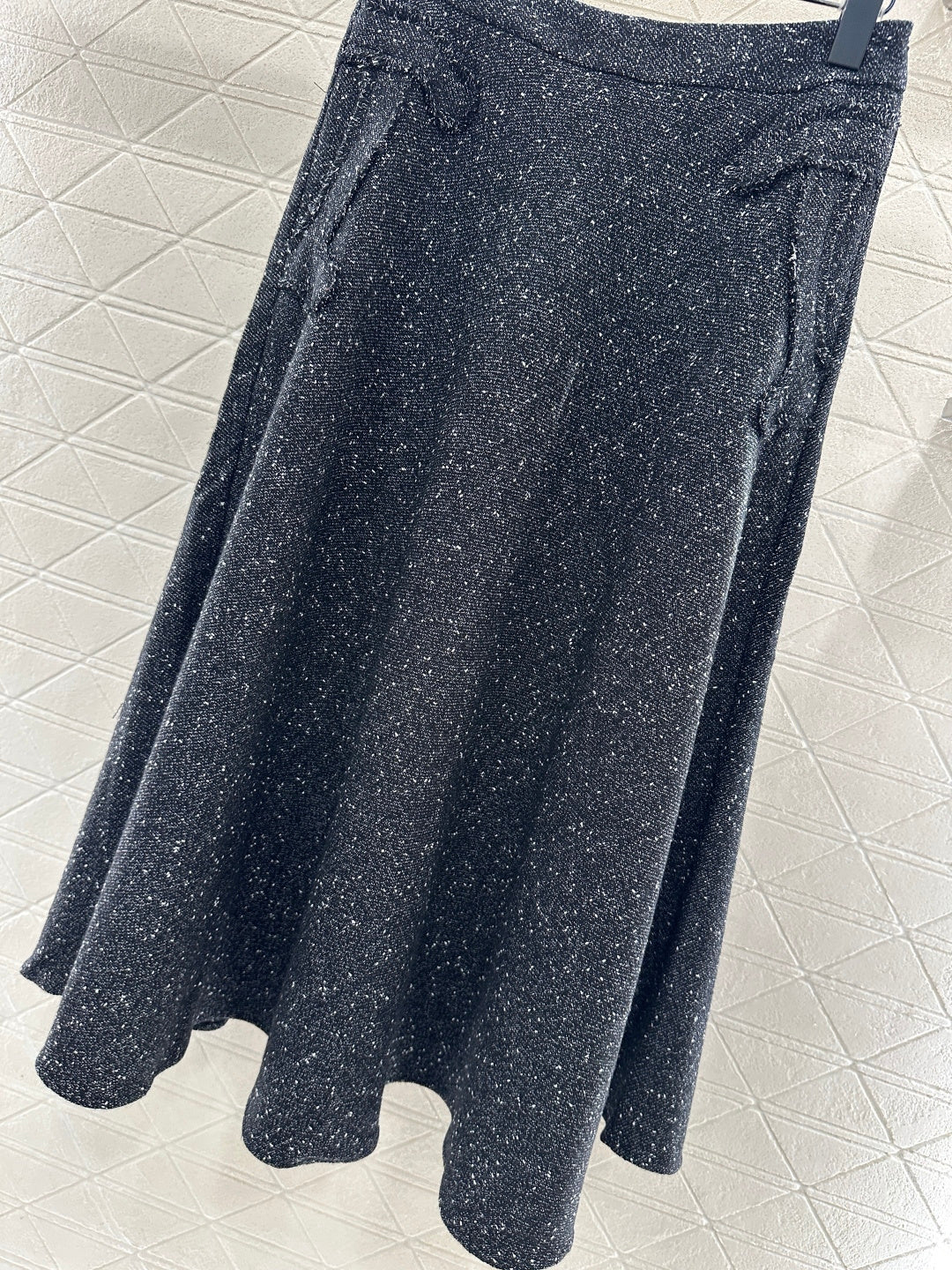 Chan  New Padded Jacket and Skirt Set