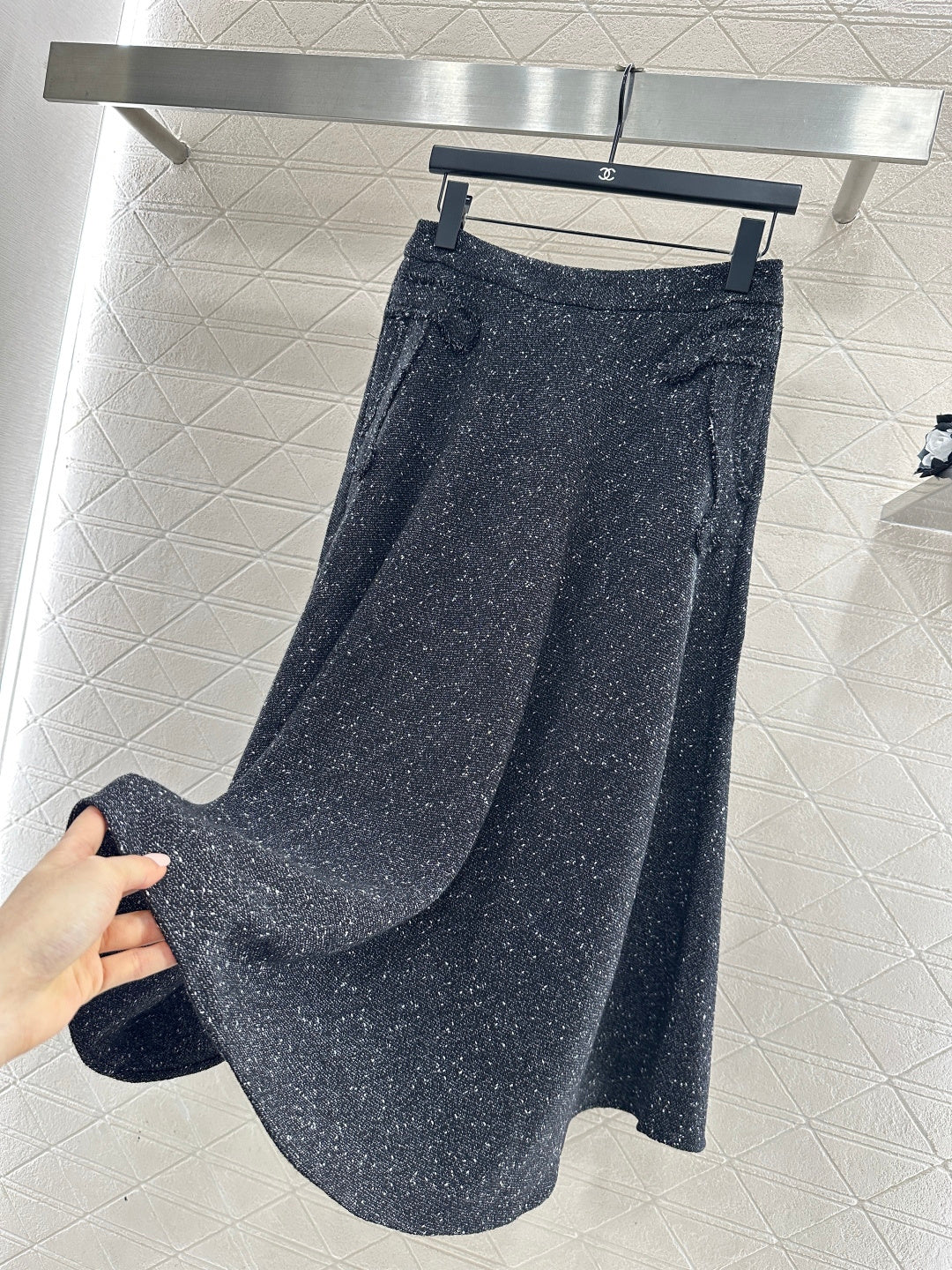 Chan  New Padded Jacket and Skirt Set