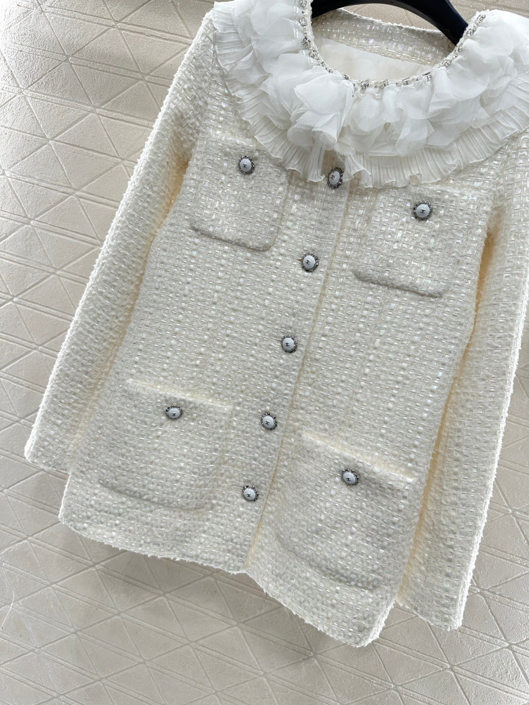 Chan  New Layered Lace Shorts Set