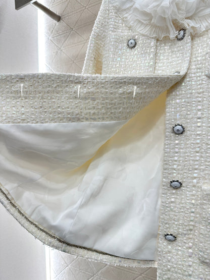 Chan  New Layered Lace Shorts Set