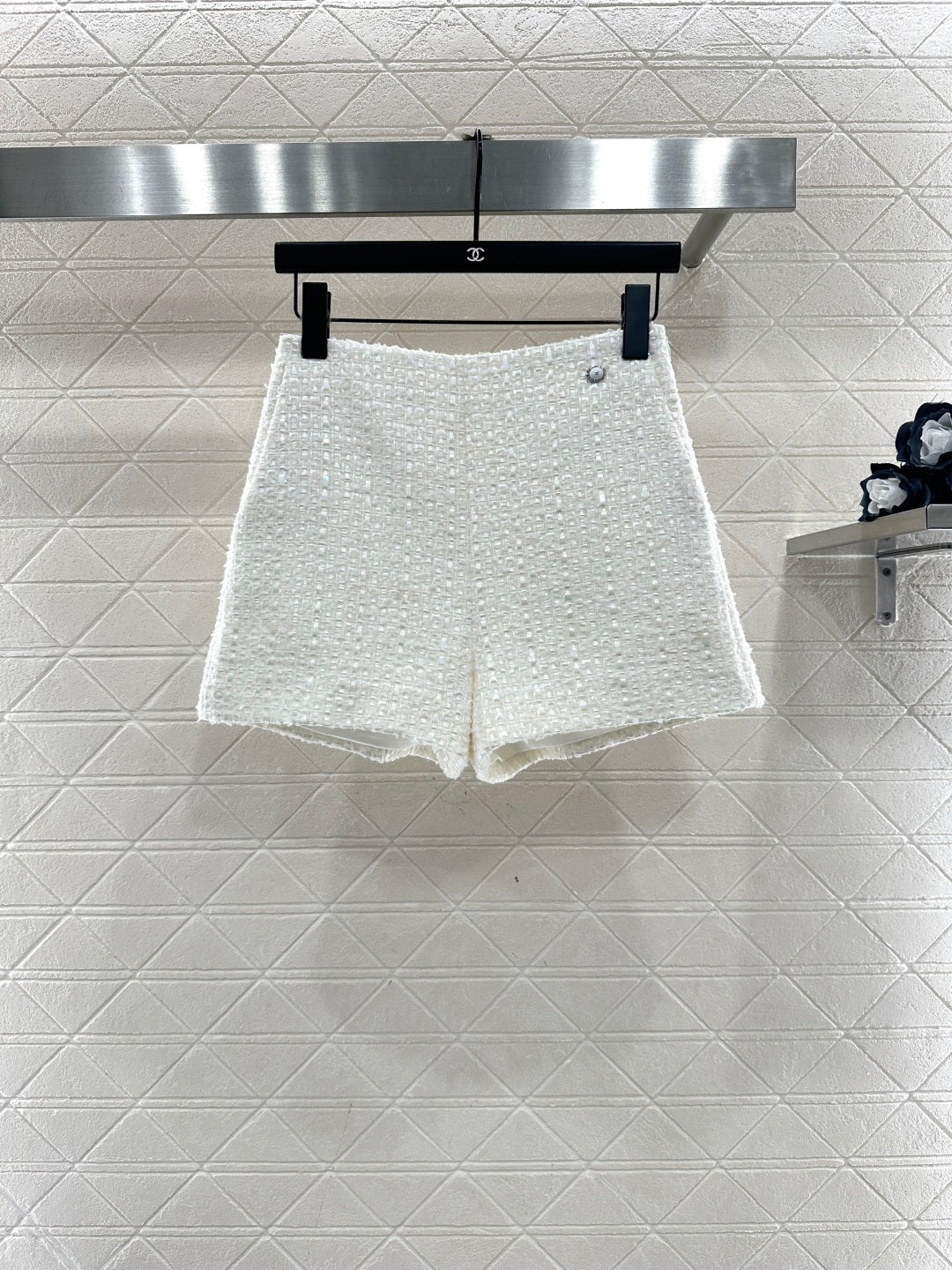 Chan  New Layered Lace Shorts Set