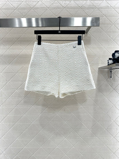 Chan  New Layered Lace Shorts Set